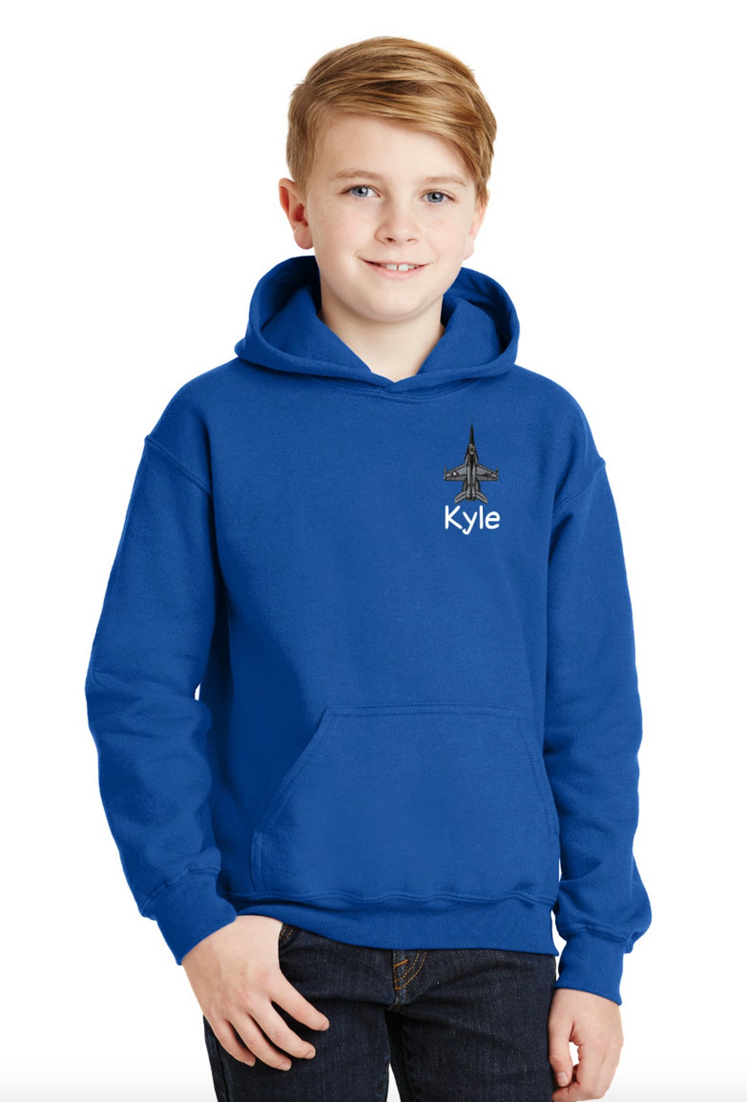 Air Force Sweatshirt for Boys or Girls Custom Sweatshirts Jet Plane ...