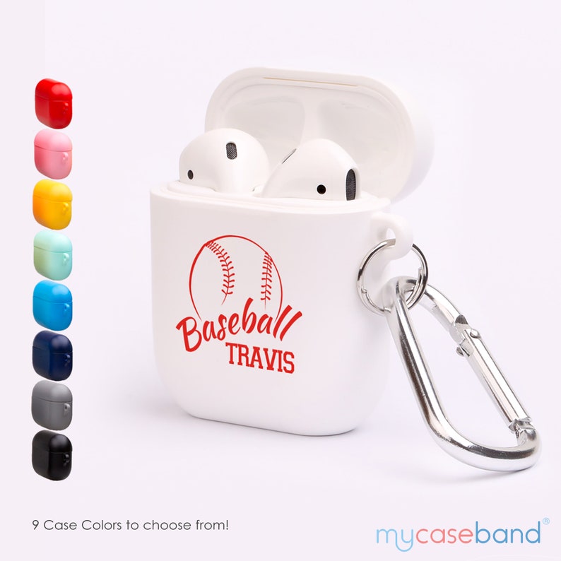 AirPod Case with Baseball Theme Custom Case for Apple Air Etsy