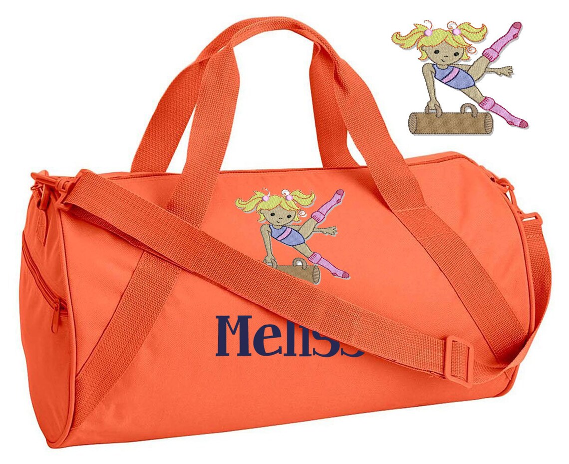 Gymnastics Bag Monogrammed GYMNAST Bag GYMNASTICS Duffel Etsy
