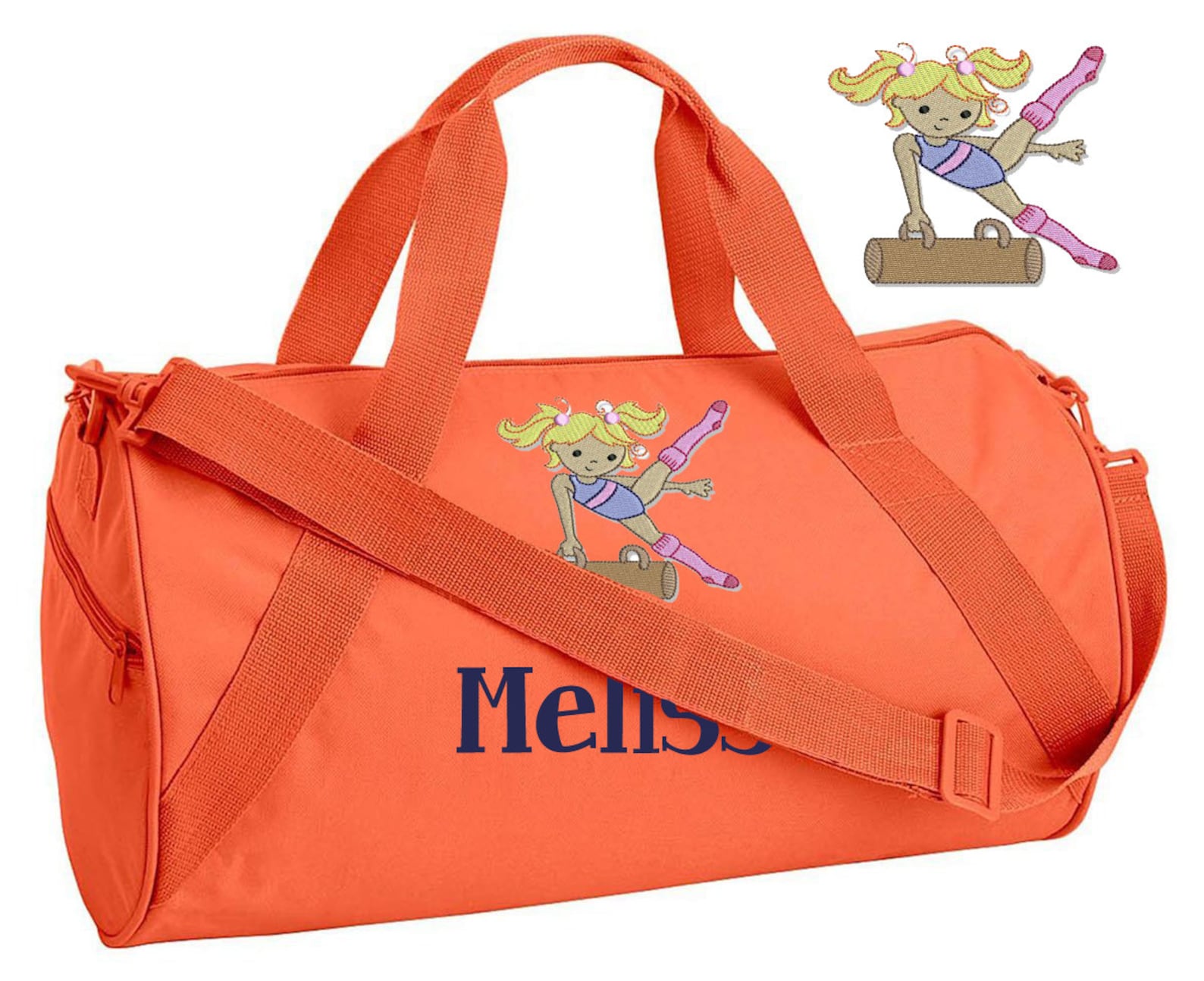 Gymnastics Bag Monogrammed GYMNAST Bag GYMNASTICS Duffel Etsy
