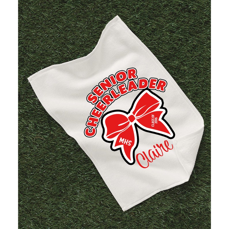 Personalized and custom Sports Sweat towel Cheerleading CHEER towel Hand Towel Kids towel Sports towel Gym towel