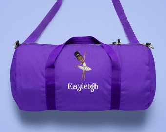 Personalized Ballet Bag for Dance - Dance Bag - Girl Ballet Bag - Monogram Ballet Bag - Childrens Ballet Bag - Embroidered Ballerina