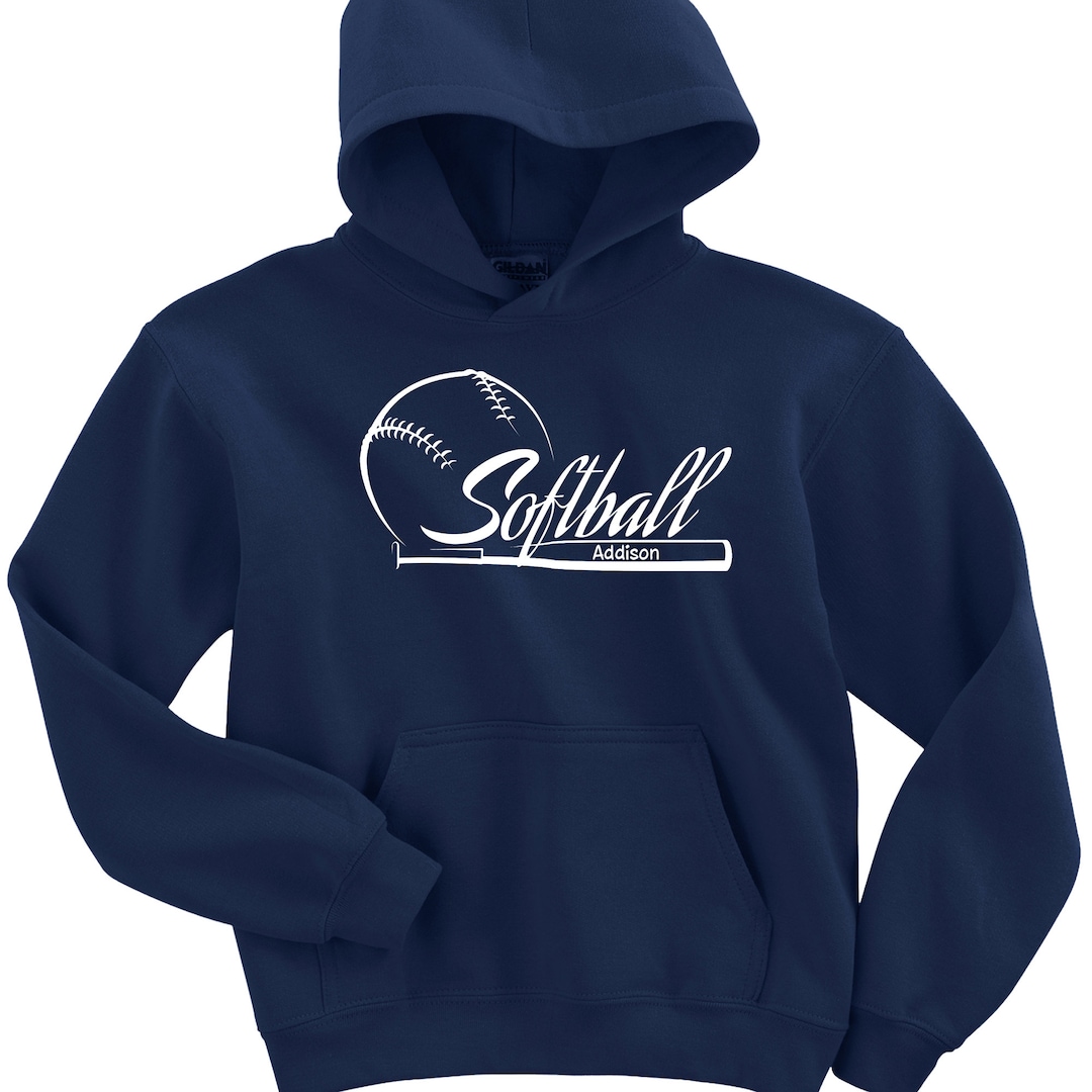 Softball Sweatshirt, Softball Hoodie, Softball Jacket, Custom