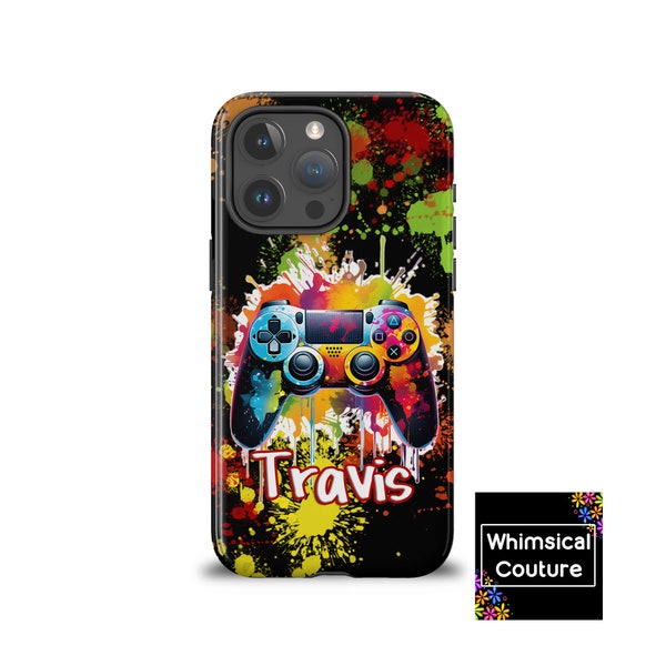 Gamer Phone Case - Gamer Design For iPhone 15 14 13 Pro Max 12 Mini XR 7 8 SE 2022 Galaxy S23 Ultra Galaxy S22, Gamer Gift