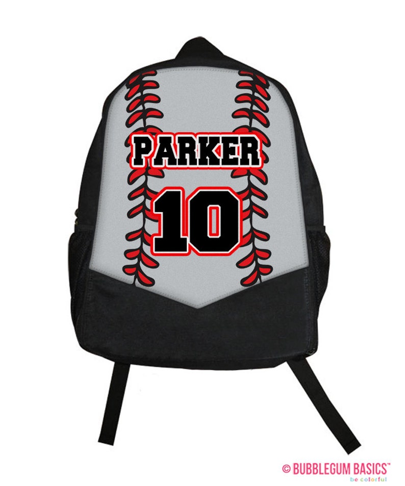 custom baseball bags
