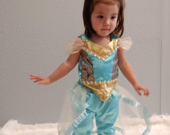 Jasmine Inspired Toddler Costume: Birthday Dress, Halloween outfit