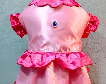 Princess peach inspired for big dogs only