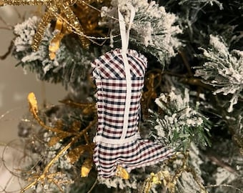 Memory Boot Keychain: Keepsake Made from Loved One's Clothing