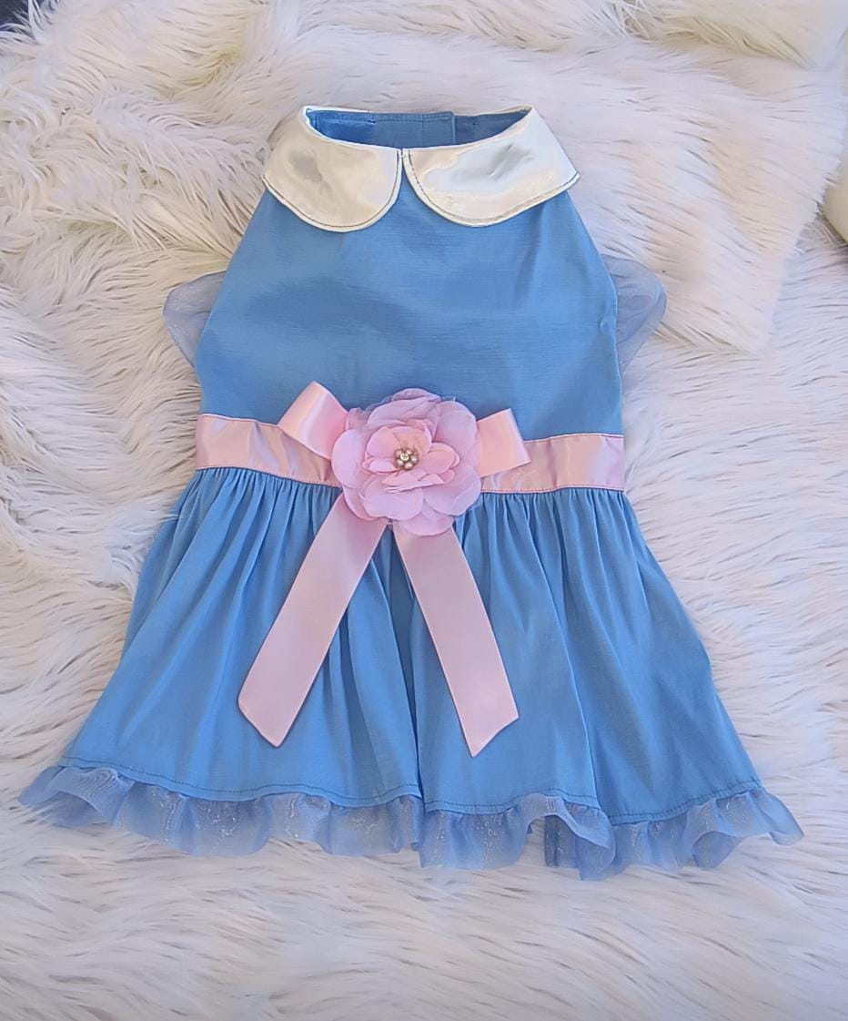 princess polly baby blue dress Barbie Princess Doll Blue & Purple Sparkle Dress Mattel 2008