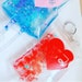 Blood bag shaker charm stress relief sensory fidget toy mental health kawaii bag charm