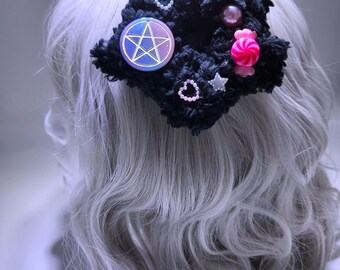 Fluffy Hair Clips