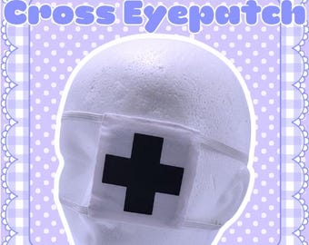 Medical Eye patch Menhera Yami Kawaii cosplay gothic lolita elastic square