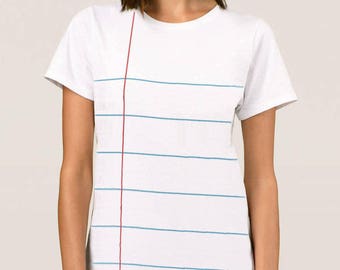 Notebook T Shirt - Etsy