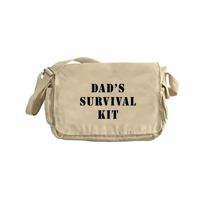 Messenger Diaper Bag for Dad Dad's Survival Etsy