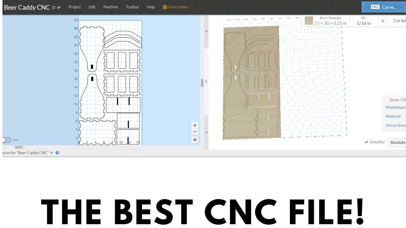 CNC Beer Caddy File. CNC. Beer Caddy. Beer Carrier. Beverage Etsy