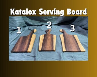 Rare Katalox Serving Board, Cheese Tray, Charcuterie Board. Gift for BBQ Smoker