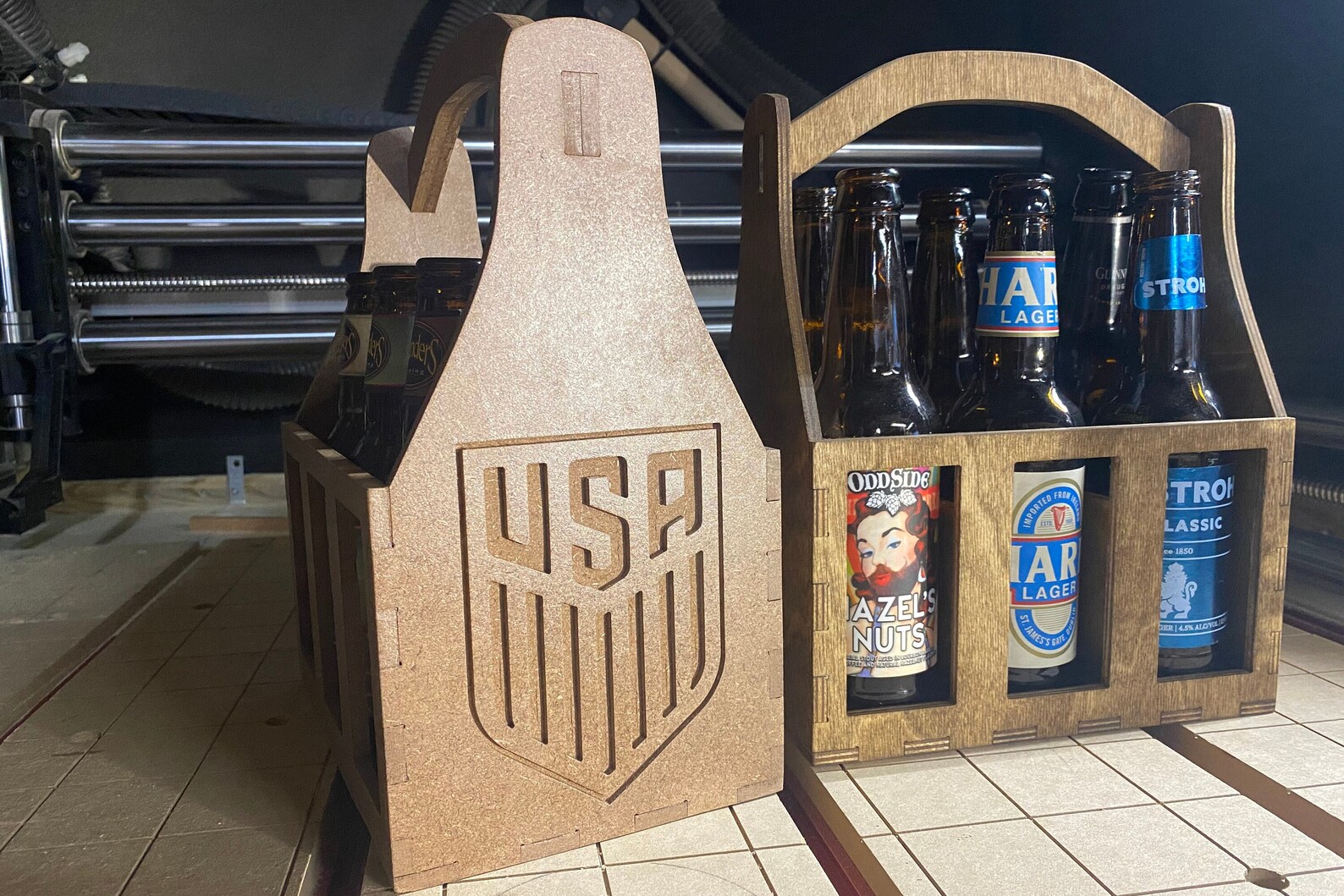 CNC Beer Caddy File. CNC. Beer Caddy. Beer Carrier. Beverage Etsy