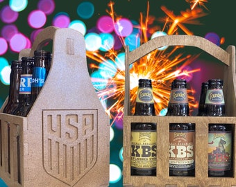 Beer Caddy. Beer Holder. Beer Storage. Barware. Bar Gear. Fathers Day Gift. Graduation Gift. Birthday Gift