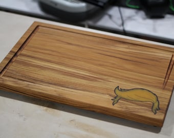 Donald Trump Inspired Cutting Board. Trump Hair. Gift.