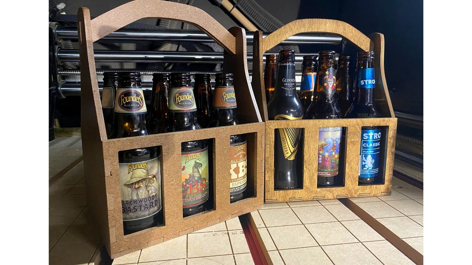 CNC Beer Caddy File. CNC. Beer Caddy. Beer Carrier. Beverage Etsy