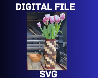 Segmented Vase CNC Digital File