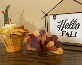 PREMIUM Handmade Wooden Turkeys