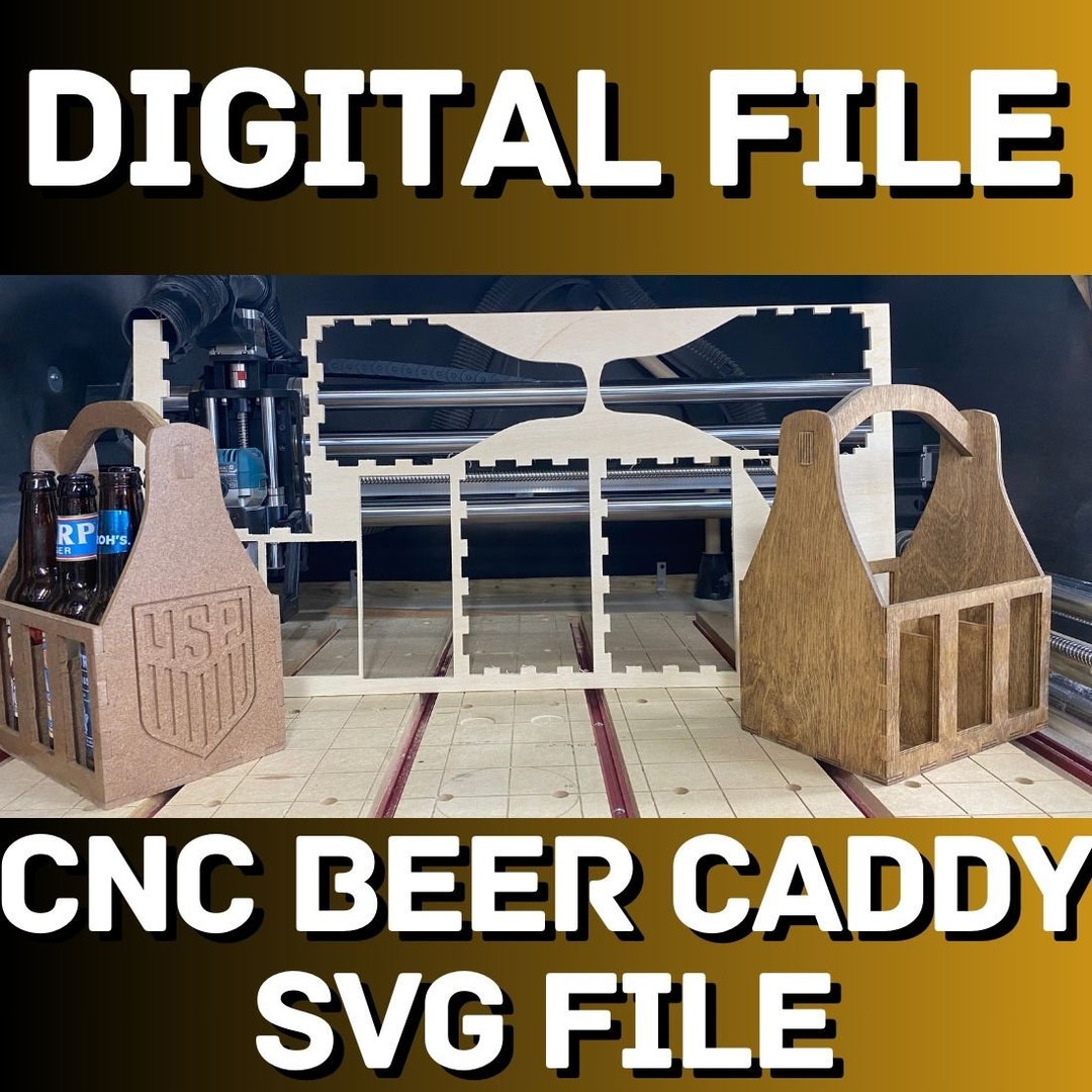 CNC Beer Caddy File. CNC. Beer Caddy. Beer Carrier. Beverage Carrier