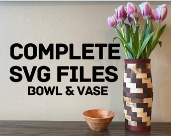 Segmented Vase CNC Digital File