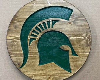 Msu Spartan Head Etsy Msu Spartan Head Etsy