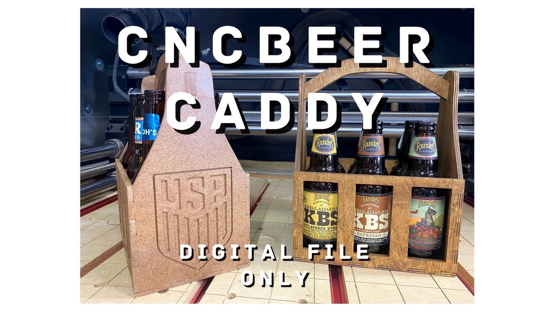CNC Beer Caddy File. CNC. Beer Caddy. Beer Carrier. Beverage Carrier