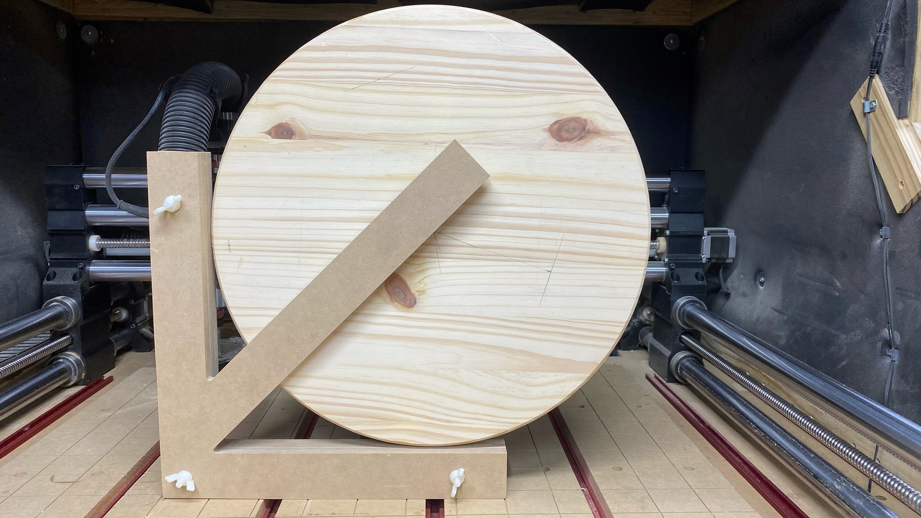 Circle Center Finder Jig. Shop Jig. Center of Circle Etsy