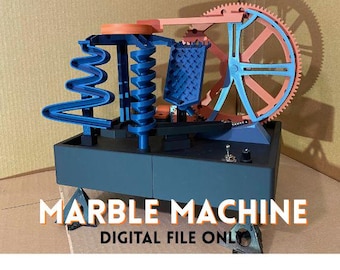 3D Printed Marble Machine