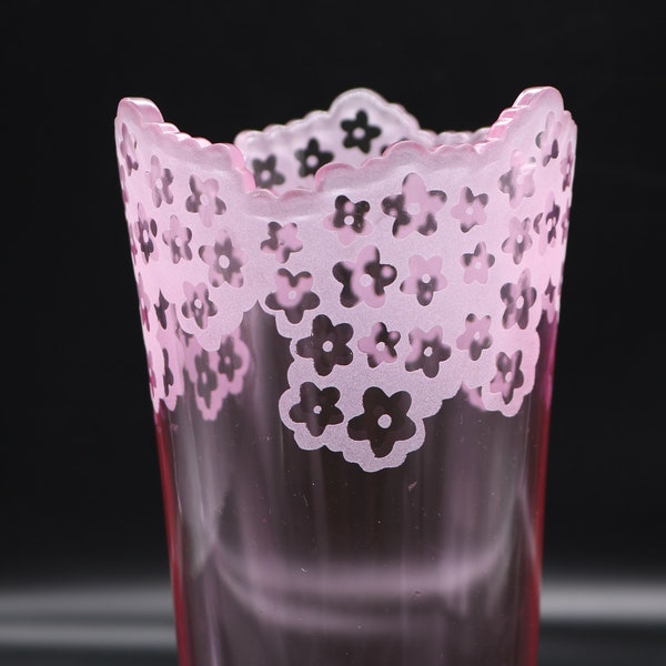 Galway Crystal Vase Etsy