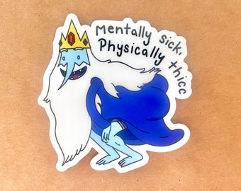 Ice King Adventure Time Sticker