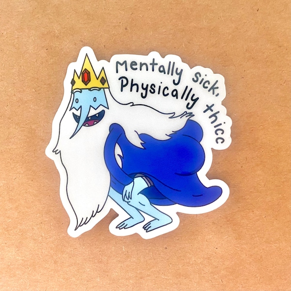 Ice King Adventure Time Sticker