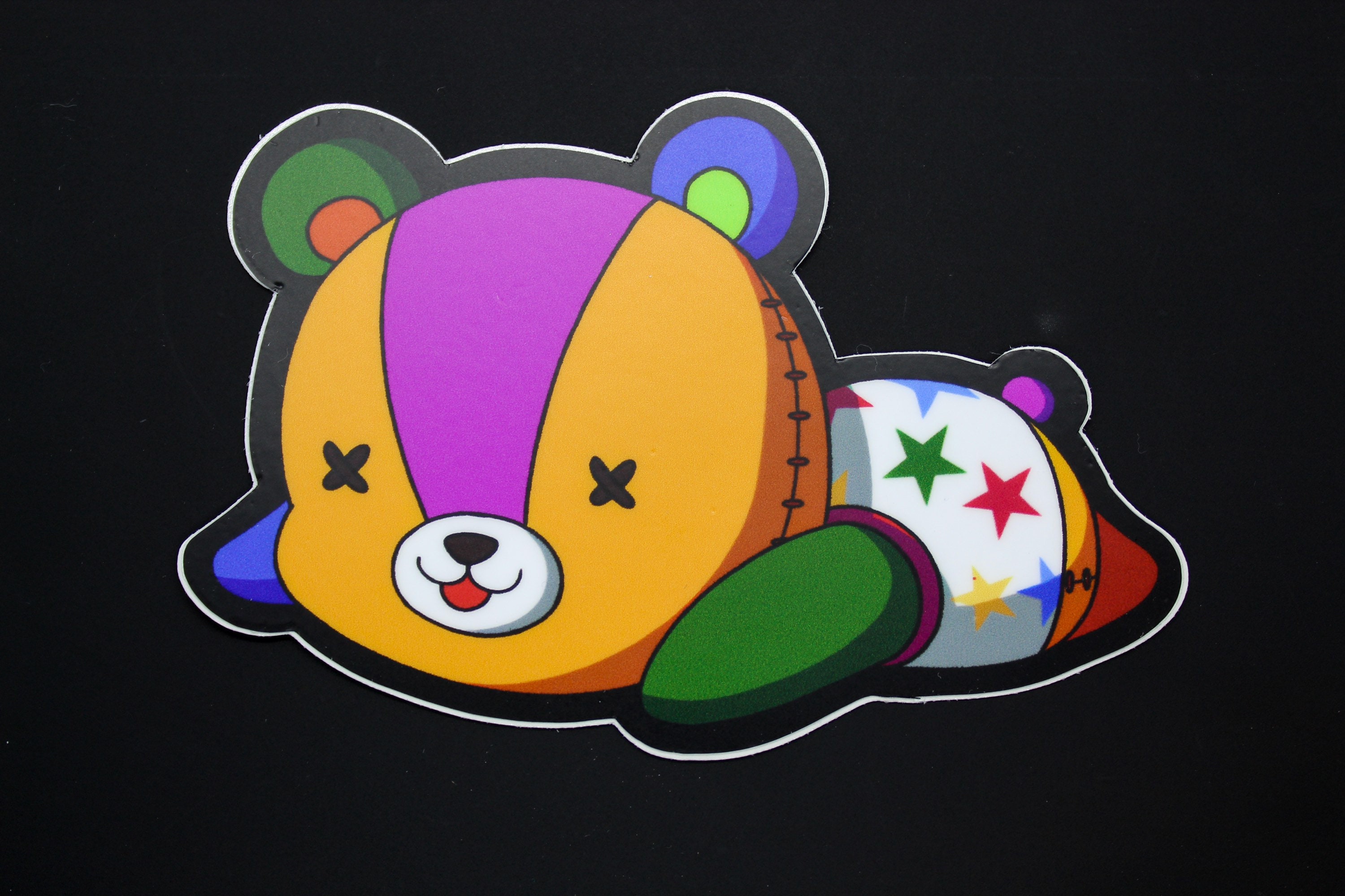 Animal Crossing Stitches sticker 4”