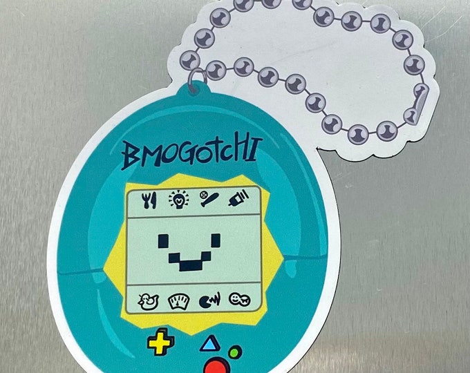 Adventure time BMO tamagotchi magnet