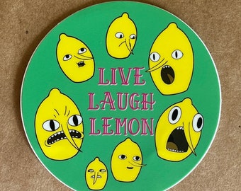 Adventure time Lemongrab sticker
