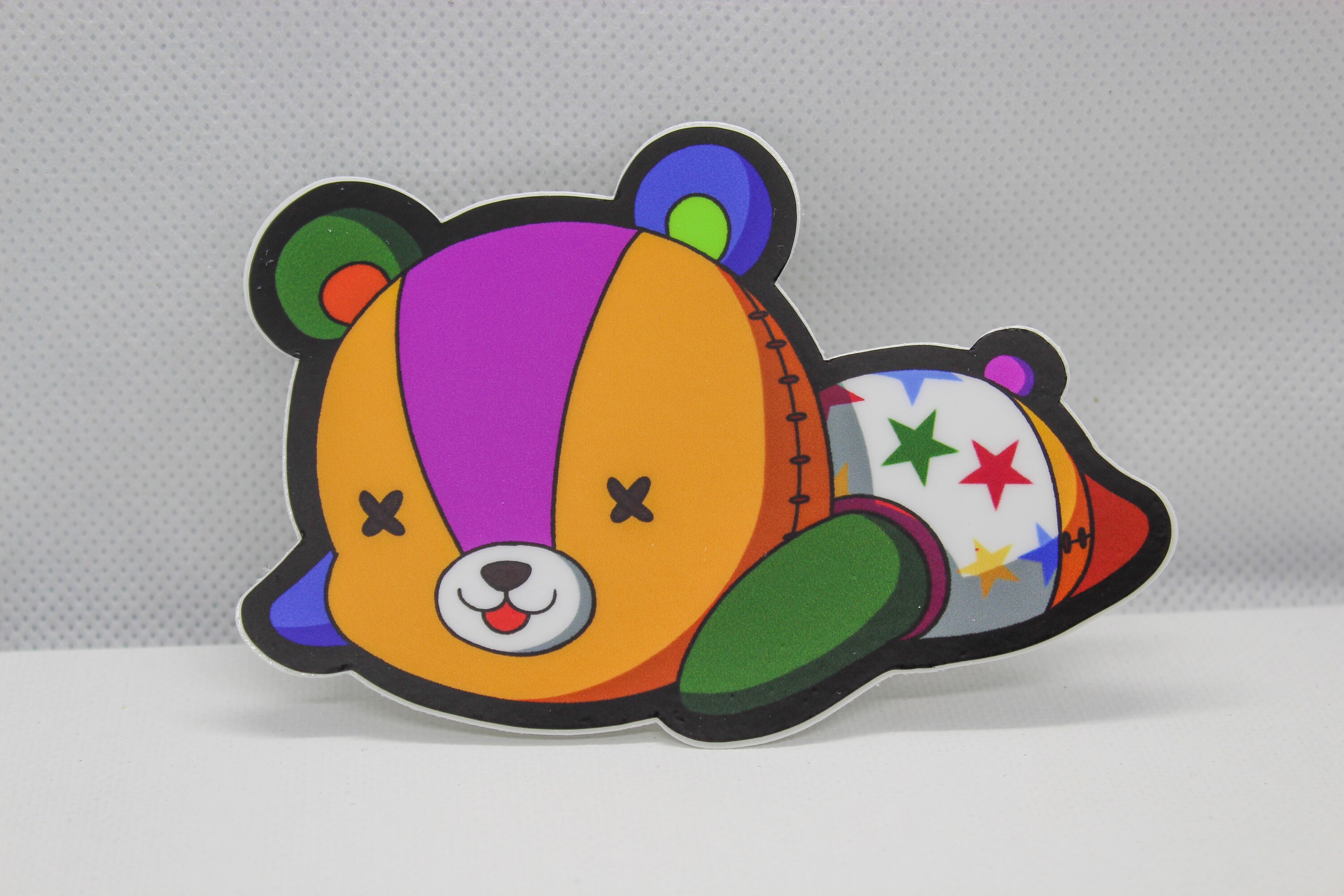 Animal Crossing Stitches sticker 4”