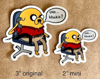 Insurance Jake mini sticker