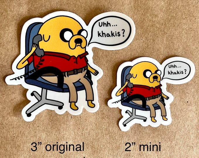Insurance Jake mini sticker