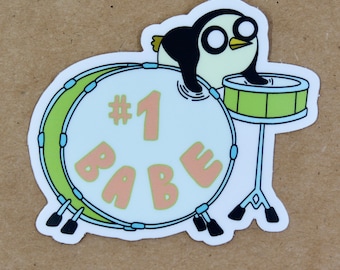 Adventure time Gunter Penguin Sticker