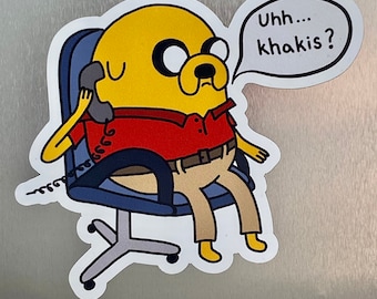 Adventure time Jake Magnet Insurance Jake