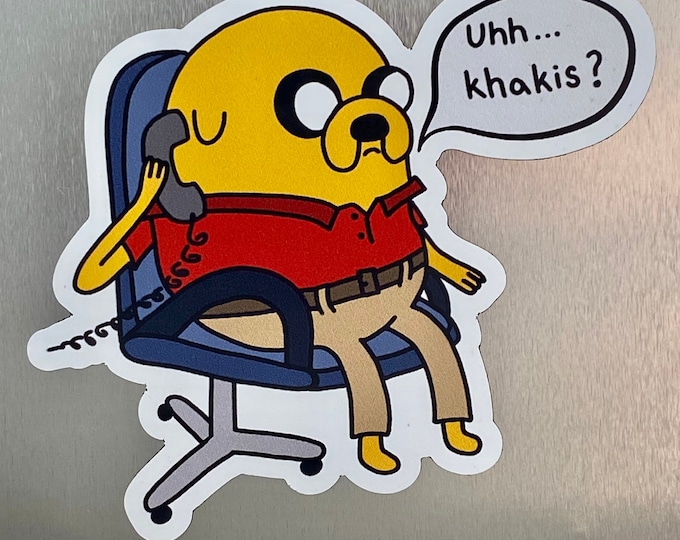 Adventure time Jake Magnet Insurance Jake