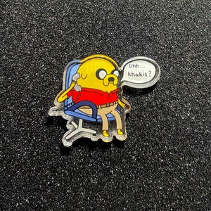 Jake der Hund Acryl Pin