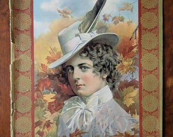 Truth Magazine Antique Victorian October 1899 Issue 'Colombia, The Cup Defender'