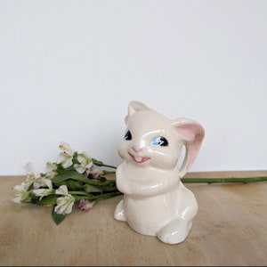 Vintage Ceramic Bunny Rabbit Pitcher