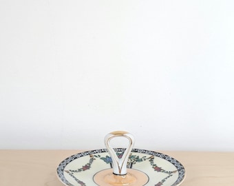Vintage Noritake Hand Painted Luster Trinket Dish