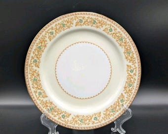 Noritake Yvonne Discontinued Pattern 9.5" Dinner Plate 3752