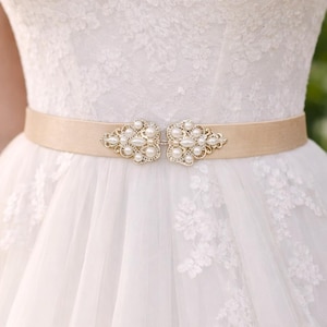Jeweled Bridal Belt - Etsy